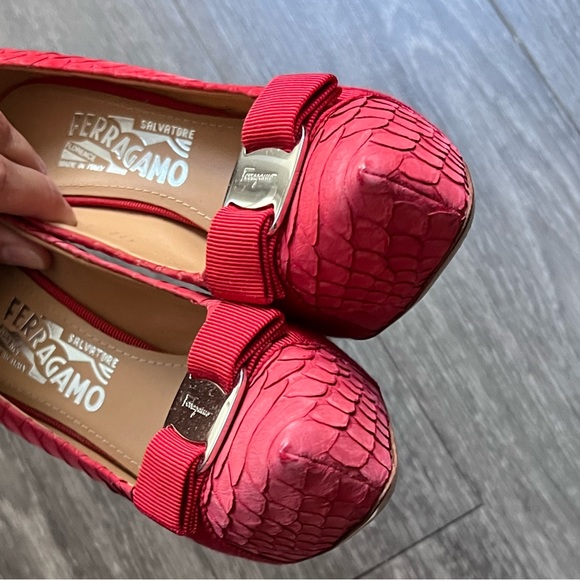 Bright Pink/Coral Platform Pumps - Picture 8 of 10